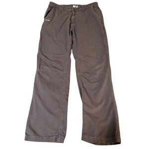 Huk Performance Fishing Pants Charcoal Gray Men's Size 36 Cargo Style